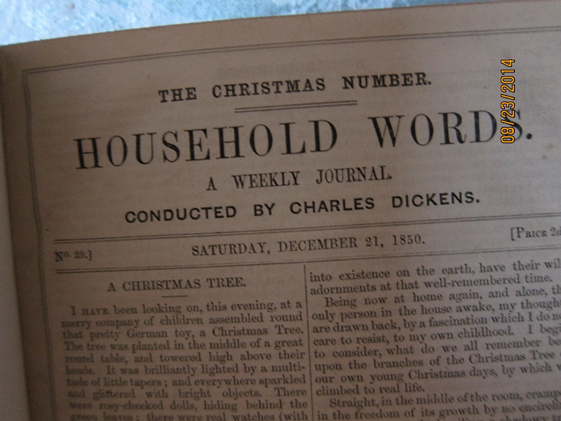Household Words: The Christmas Numbers Inside