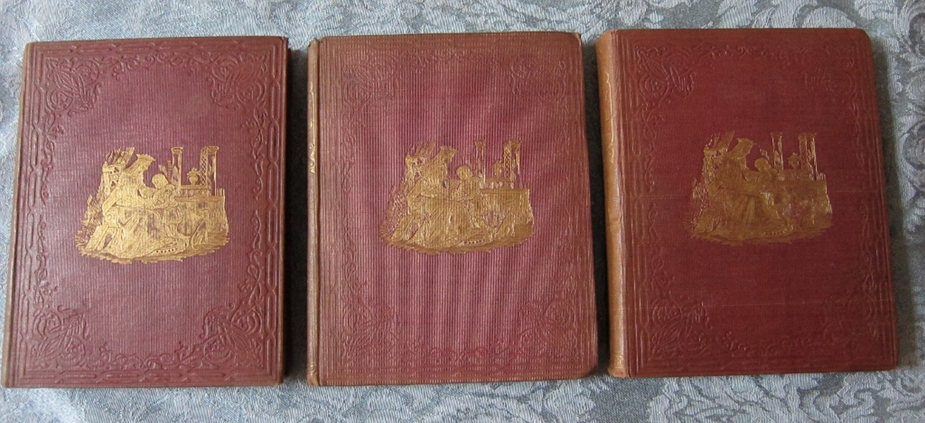 A Child's History of England 3 Vols. Front covers