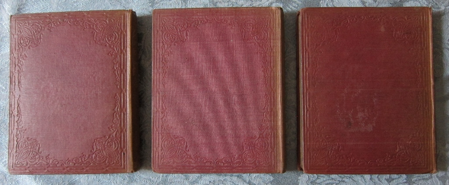 A Child's History of England 3 Vols. Back Covers