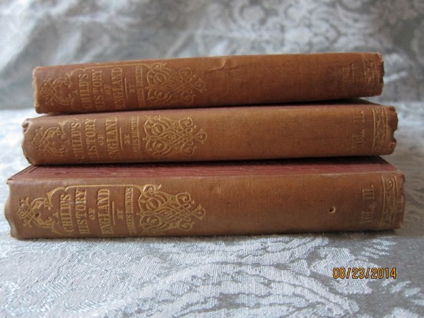 A Child's History of England 3 Vols. Spines 2
