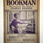 {The Bookman} with a Presentation Plate Portrait of Charles Dickes March, 1908
