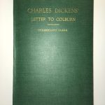 Charles Dickens' Letter to Colburn
