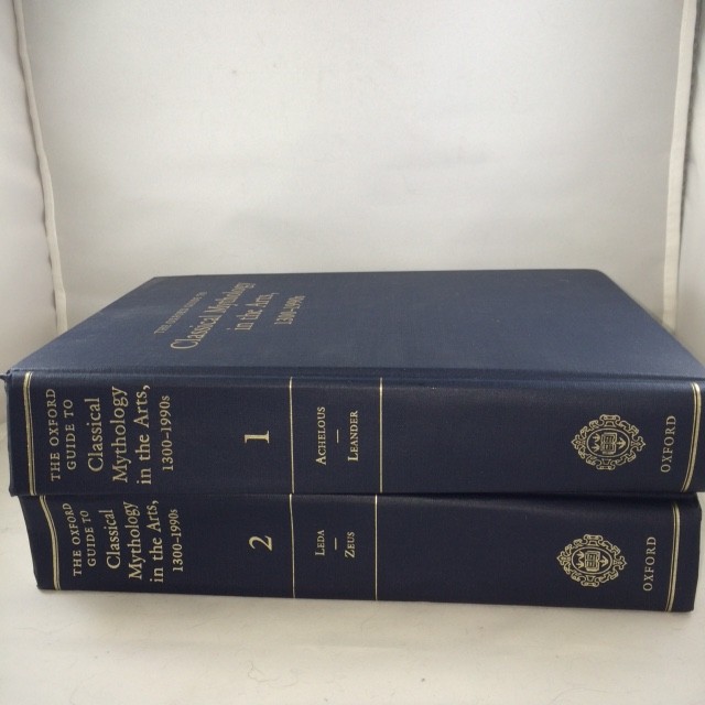The Oxford Guide to Classical Mythology in the Arts, 1300-1900s 2 Vols.
