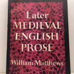 Later Medieval English Prose
