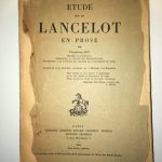 Etude Sur Le Lancelot En Prose