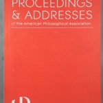 Proceedings and Addresses of The American Philosophical Association, Vol. 87, November 2013