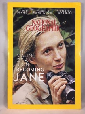 National geographic magazine October 2017 Jane Goodall Cover