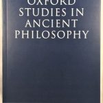 Oxford Studies in Ancient Philosophy: Volume XXIII: Winter 2002