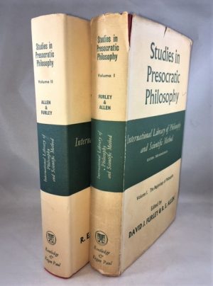 Studies in Presocratic Philosophy (2 Vols.) I. The Beginnings of Philosophy, II. Eleatics and Pluralists