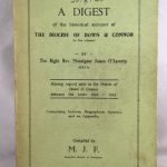 A Digest of the historical Account of the Diocese of Down & Connor (in Five volumes) Having Regard Only to the Priests of Down & Connor Between the Years 1595 - 1895