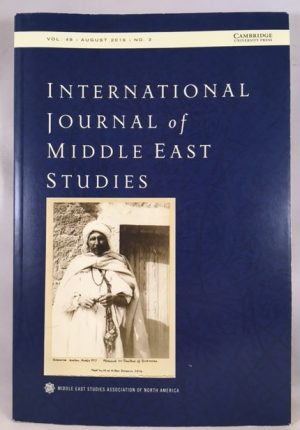 International Journal of Middle East Studies, Volume 48, Number 3, August 2016