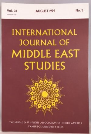 International Journal of Middle East Studies, Volume 31, Number 3, August 1999