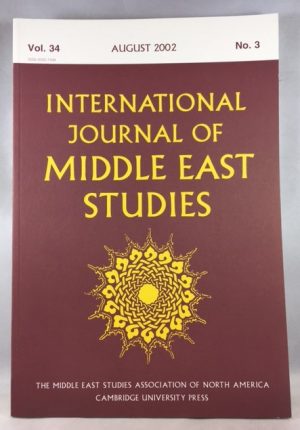 International Journal of Middle East Studies, Volume 34, Number 3, August 2002