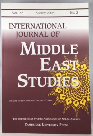 International Journal of Middle East Studies, Volume 35, Number 3, August 2003