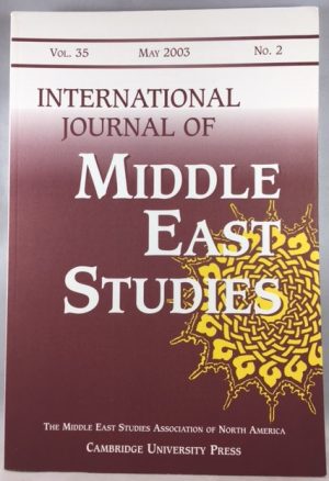 International Journal of Middle East Studies, Volume 35, Number 2, May 2003