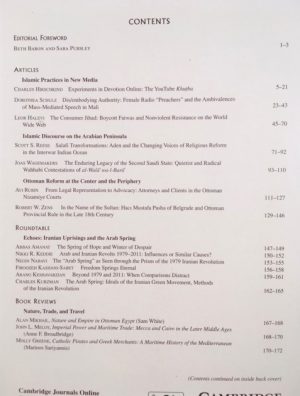 International Journal of Middle East Studies, Volume 44, Number 1, February 2012
