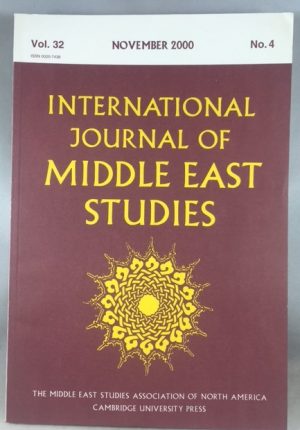 International Journal of Middle East Studies, Volume 32, Number 4, November 2000