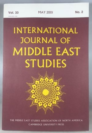 International Journal of Middle East Studies, Volume 33, Number 2, May 2001