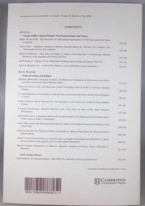 International Journal of Middle East Studies, Volume 36, Number 2, May 2004