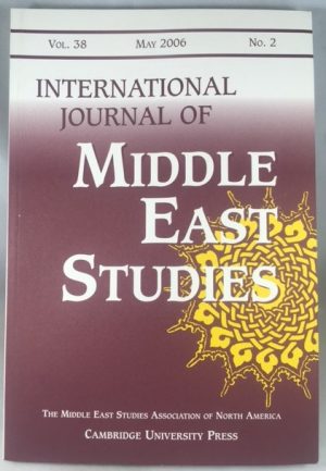 International Journal of Middle East Studies, Volume 38, Number 2, May 2007
