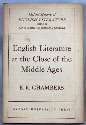 English Literature at the Close of the Middle Ages