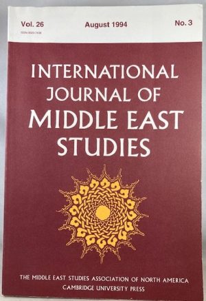 International Journal of Middle East Studies, Volume 26, Number 3, August 1994