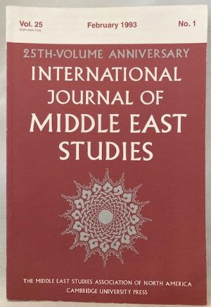 International Journal of Middle East Studies, Volume 25, Number 1, February 1993