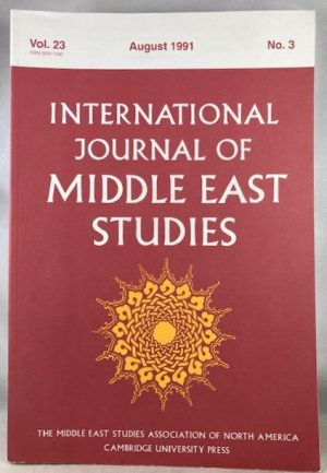 International Journal of Middle East Studies, Volume 23, Number 3, May 1991