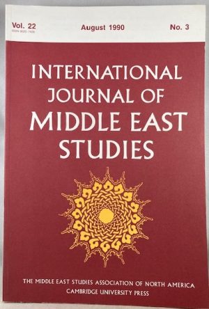 International Journal of Middle East Studies, Volume 22, Number 3, August 1990