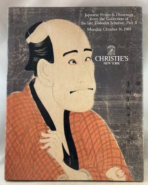 Japanese Prints and Drawings from the Collection of the Late Theodor Scheiwe, Part II. (Christie's, Monday, October 16, 1989)