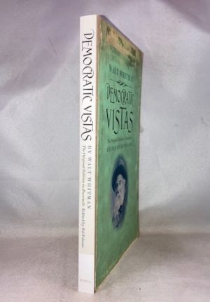 Democratic Vistas: The Original Edition in Facsimile (Iowa Whitman Series)