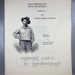 Walt Whitman's Song of Myself" Parts 1-8 and "I Hear America Singing" [translated into Khmer]