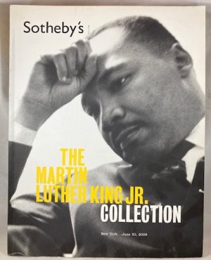 Sotheby's: The Martin Luther King Jr. Collection. New York, June 30, 2006 [Sale N08274]