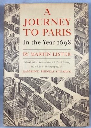 A Journey to Paris in the year 1698