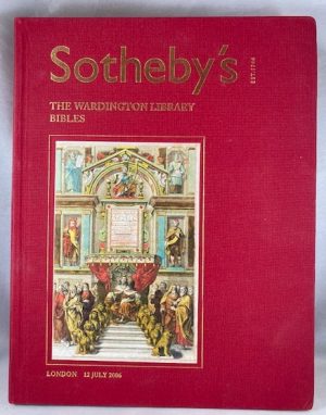 Sotheby's the Wardington Library Bibles, London 12 July 2006