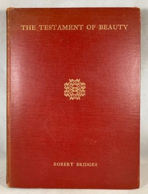 The Testament of Beauty: A Poem in Four Books