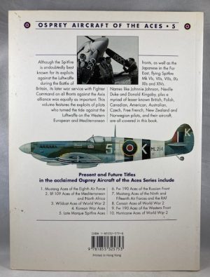 Late Marque Spitfire Aces 1942-45 (Aircraft of the Aces, 5)