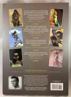 Fantastic Paintings of Frazetta. Deluxe signed limited edition with 16-PG Bonus Art Folio