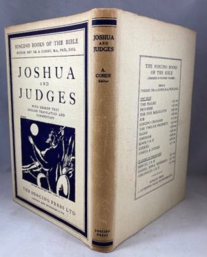 Joshua and Judges: Hebrew Text and English Translation with an Introduction and Commentary