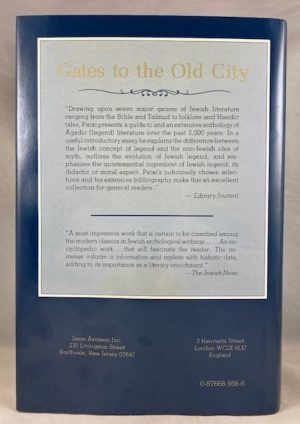 Gates to the Old City: A Book of Jewish Legends