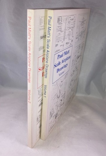 Paul Matt Scale Airplane Drawings (2 vols., complete)
