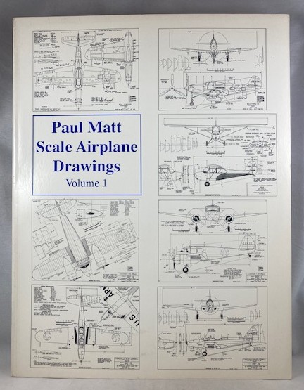 Paul Matt Scale Airplane Drawings (2 vols., complete)