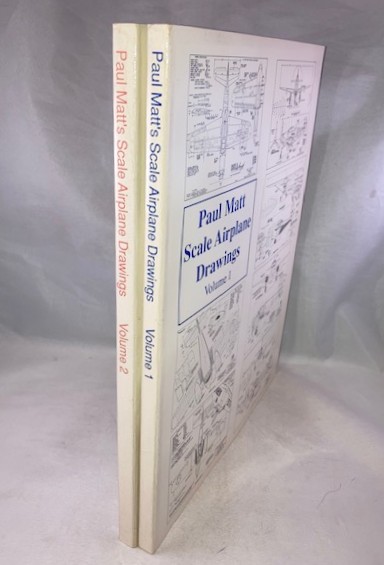 Paul Matt Scale Airplane Drawings (2 vols., complete)