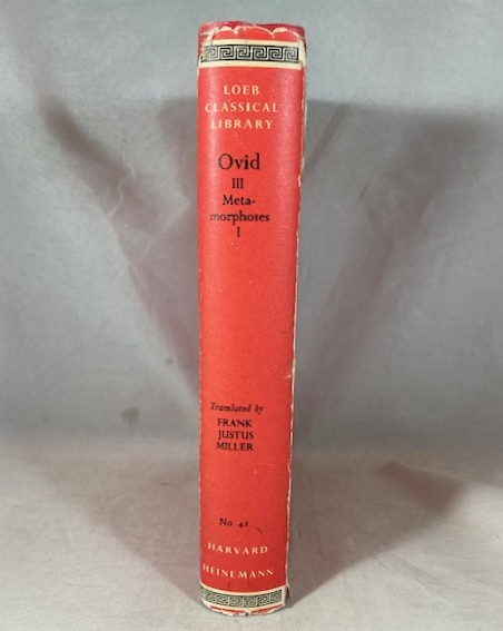 Metamorphoses (Vol. I, Books I - VIII)