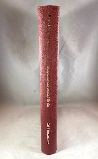 A Magnificent Collection of Botanical Books being the Finest Colour-Plate Books from the Celebrated Library Formed by Robert De Belder, April 27-28, 1987